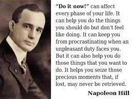 Napoleon Hill way of writing resume