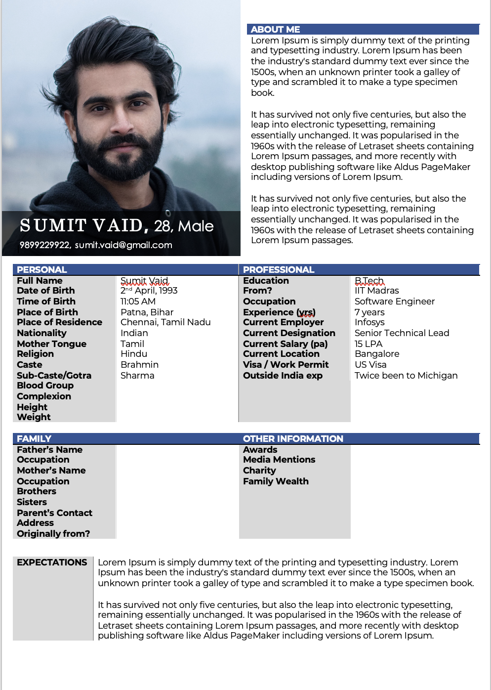Biodata 39E
